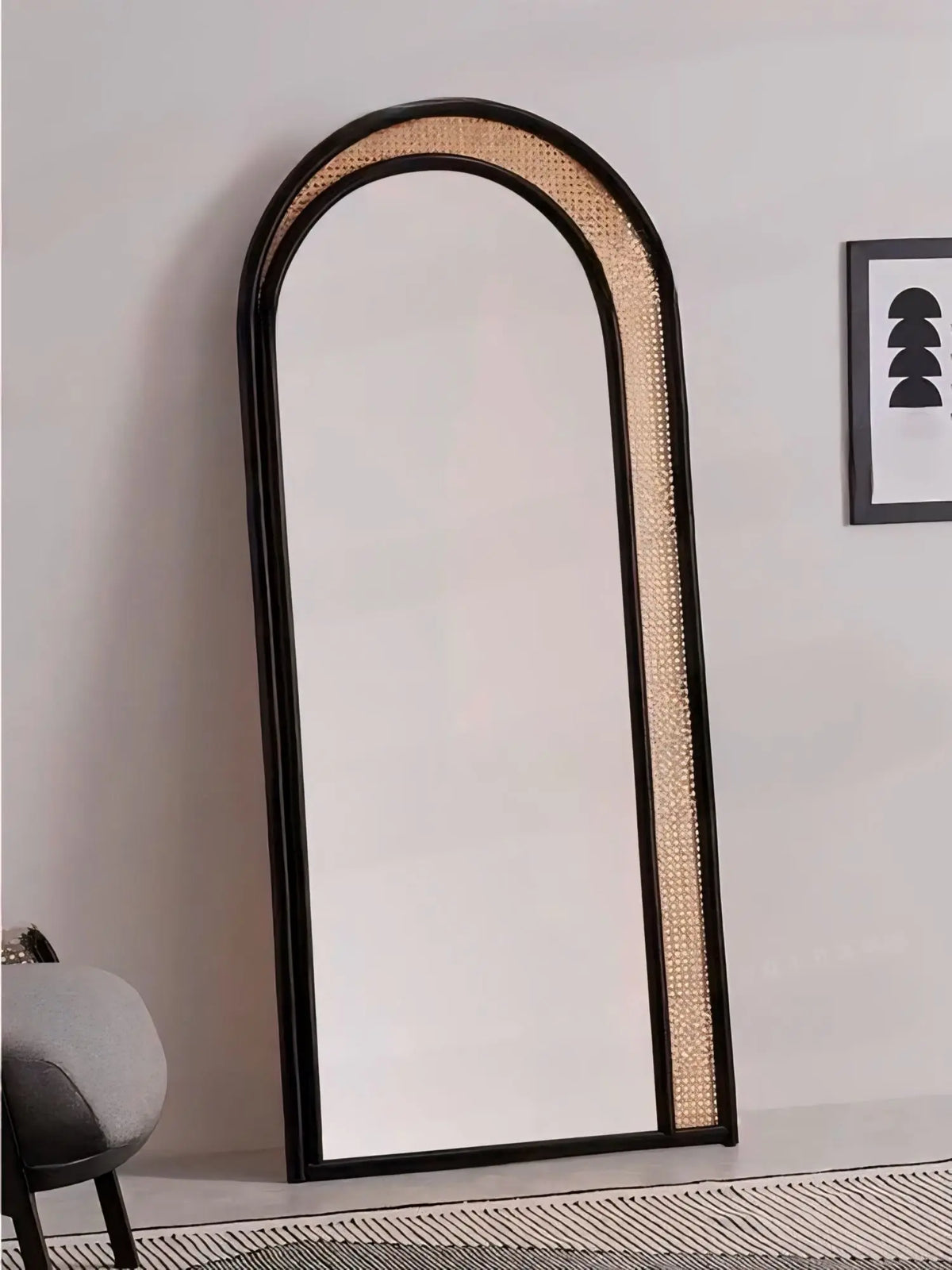 Nordan Mirror in a living room