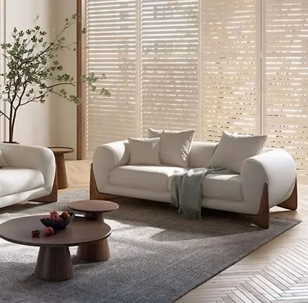 Mariko Sofa in a living room