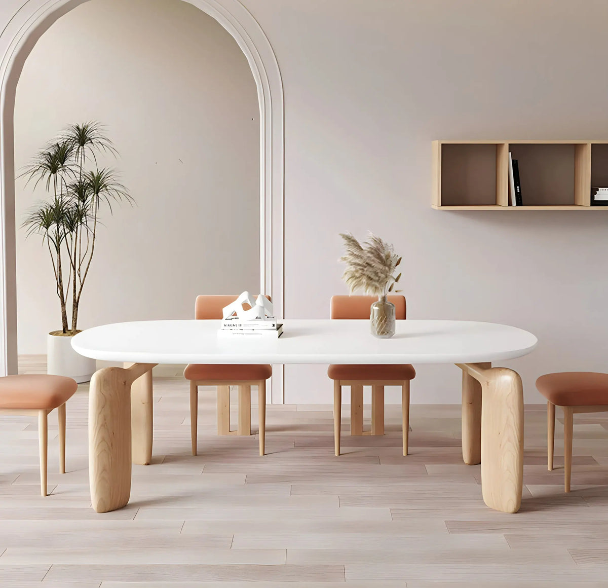 Namie Dining Table in a dining room