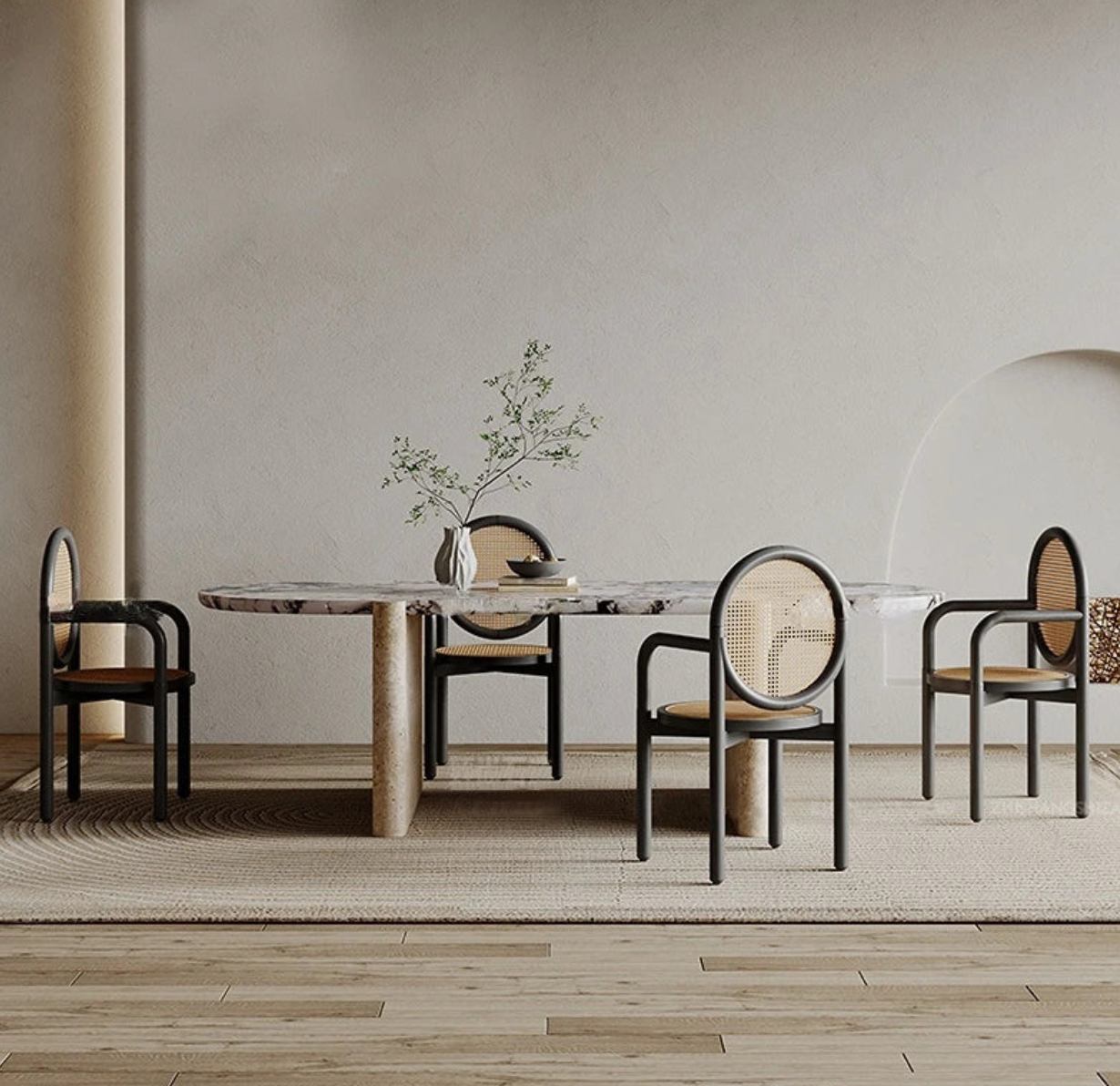 Teruo Dining Table Nisu Home